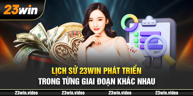 Lịch sử 23win phát triển trong từng giai đoạn khác nhau